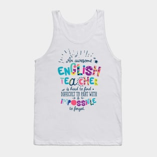 An Awesome English Teacher Gift Idea - Impossible to forget Tank Top